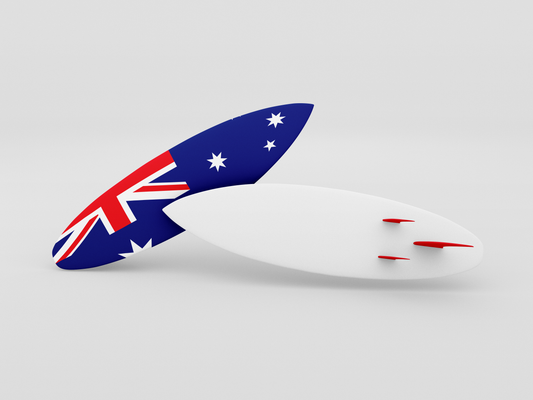 Australian Flag Surfboard